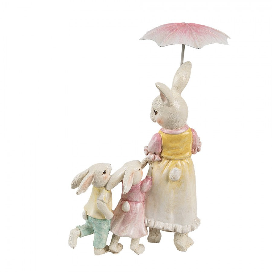 Króliczki rodzinka króliczków wielkanocnych 22 cm  Clayre & Eef