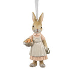 Wiszący króliczek wielkanocny zawieszka  12 cm Clayre & Eef