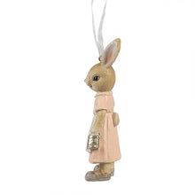 Załaduj obraz do przeglądarki galerii, Wiszący króliczek wielkanocny zawieszka  12 cm Clayre &amp; Eef
