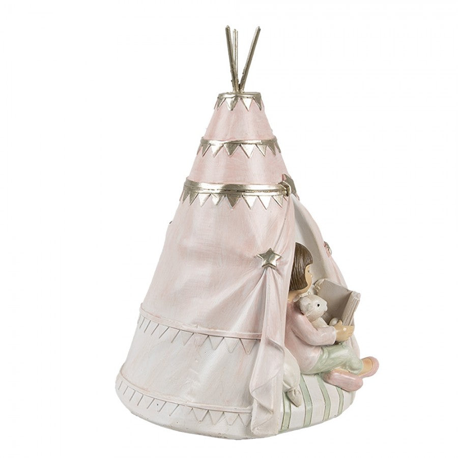 Skarbonka dziewczynka z króliczkiem dla dziecka Clayre & Eef