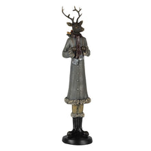 Załaduj obraz do przeglądarki galerii, Figurka Pan Jeleń 36 cm szary Clayre &amp; Eef
