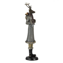 Załaduj obraz do przeglądarki galerii, Figurka Pan Jeleń 36 cm szary Clayre &amp; Eef
