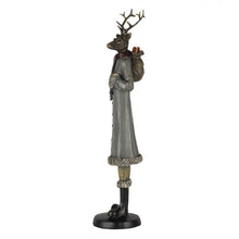 Załaduj obraz do przeglądarki galerii, Figurka Pan Jeleń 36 cm szary Clayre &amp; Eef
