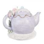 Figurka świąteczna czajniczek z myszkami retro Clayre Eef