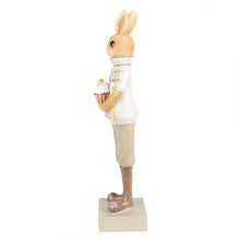 Załaduj obraz do przeglądarki galerii, Figurka królik brązowo-zielony 28 cm ozdobny wielkanoc Clayre Eef
