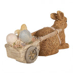 Figurka króliczek i pisanki Country Clayre Eef