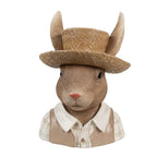 Figurka głowa Pan Królik 21 cm Clayre & Eef