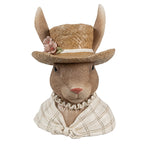 Figurka głowa Pani Królik 21 cm Clayre & Eef