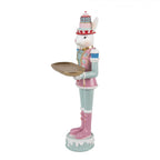 Figurka królik dekoracyjny z tacą 25 cm Clayre & Eef