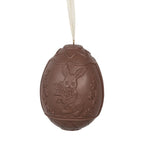 Zawieszka wielkanocna Jajko 11 cm Brązowe Clayre & Eef