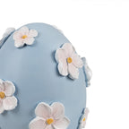 Jajko wielkanocne niebieskie 13 cm  Clayre & Eef