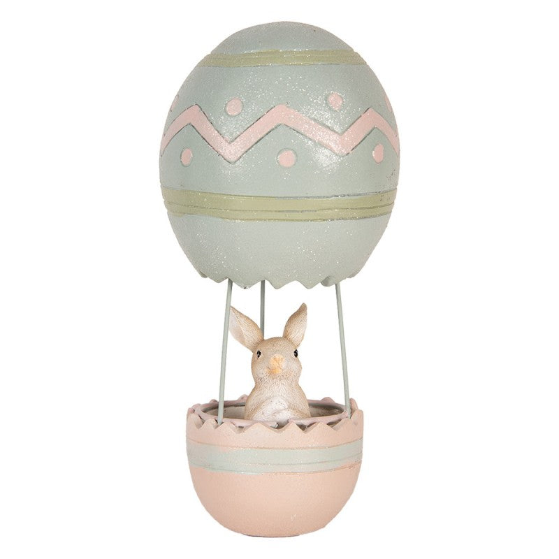 Figurka wielkanocna królik w balonie Clayre & Eef