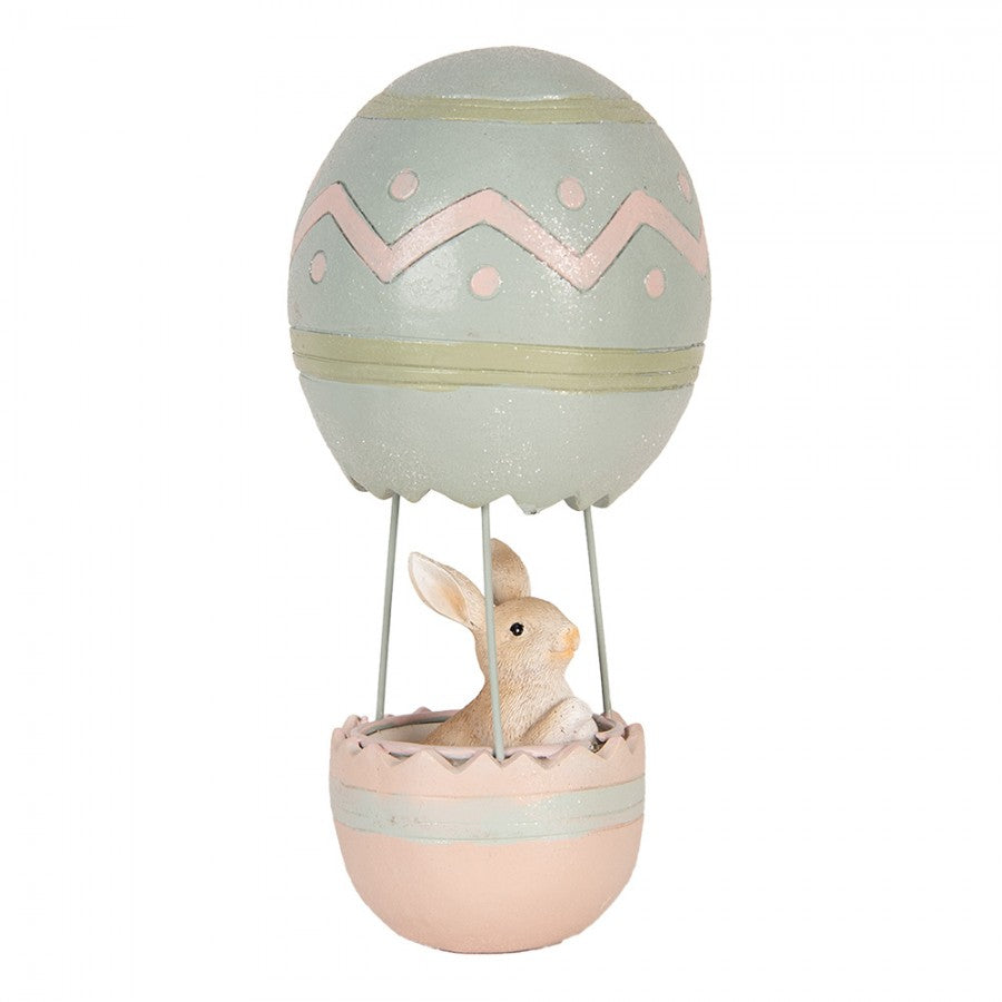 Figurka wielkanocna królik w balonie Clayre & Eef