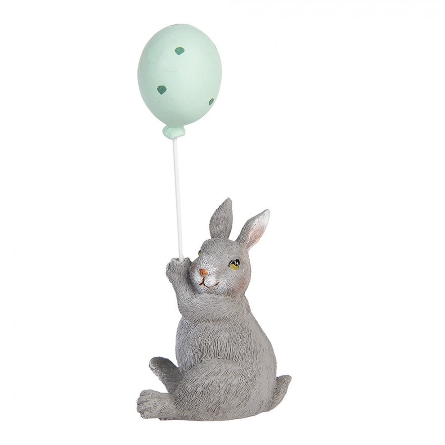 Figurka wielkanocna królik z balonem Clayre & Eef