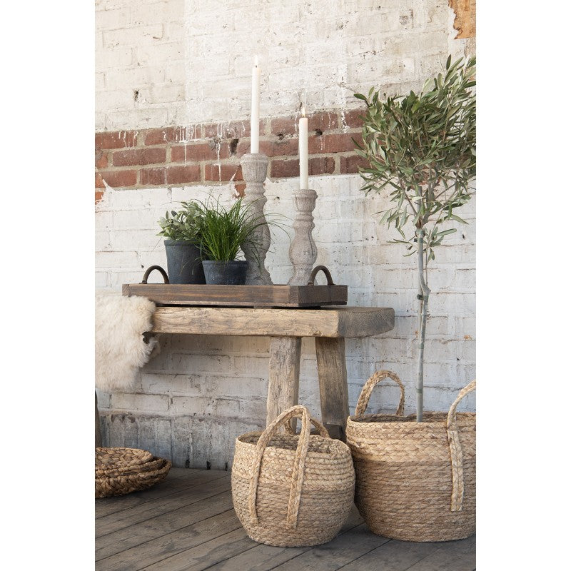 Zestaw 3 koszy z trawy morskiej Clayre Eef