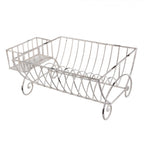 Żeliwny ociekacz do naczyń biały retro Clayre Eef