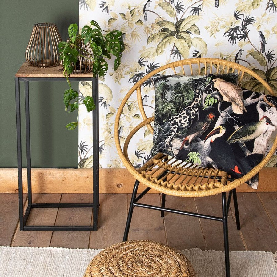 Lamion metalowy ażurowy w kolorze miedzi 20 cm Clayre Eef