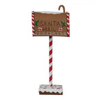 Skrzynka pocztowa metalowa na listy św. Mikołaja 37 cm Clayre & Eef