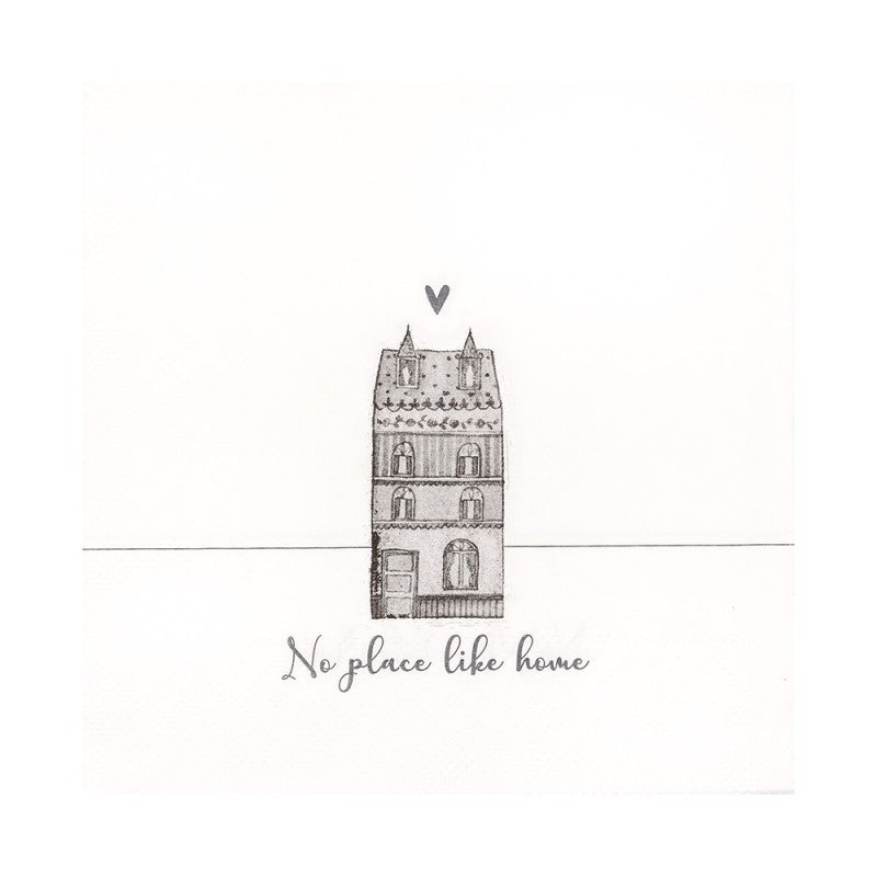 Serwetki papierowe domek No place like home 20 szt. Clayre & Eef