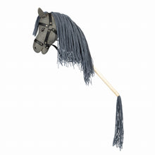 Załaduj obraz do przeglądarki galerii, Hobby Horse - Koń na kiju, szary z otwartą buzią- by Astrup N2024
