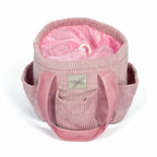 Torba na akcesoria do Hobby Horse, różowa sztruksowa