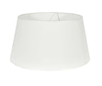 Abażur duży stożek biały 38 x 30 x 20 cm Belldeco