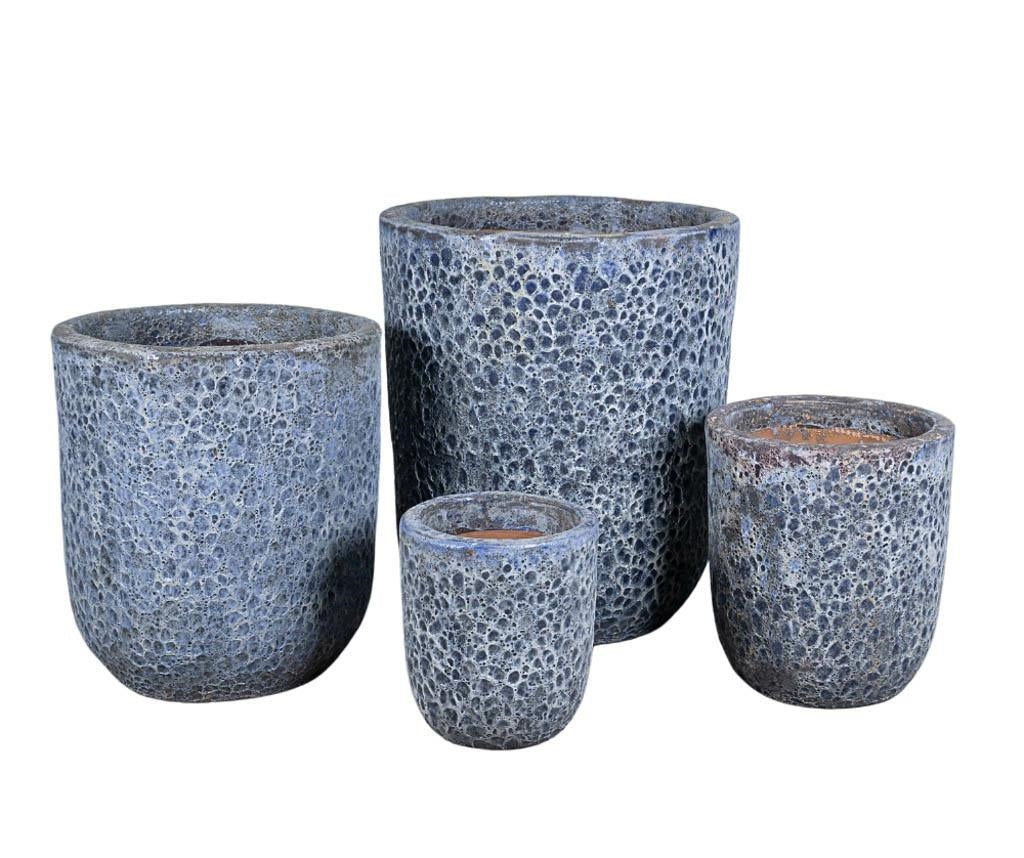 Garden old Donica blue kpl. 4 szt. Belldeco