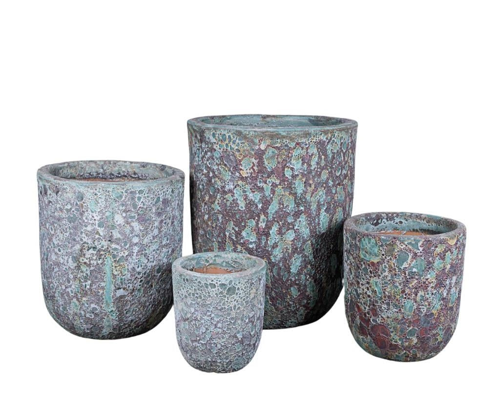 Garden old Donica green kpl. 4 szt. Belldeco