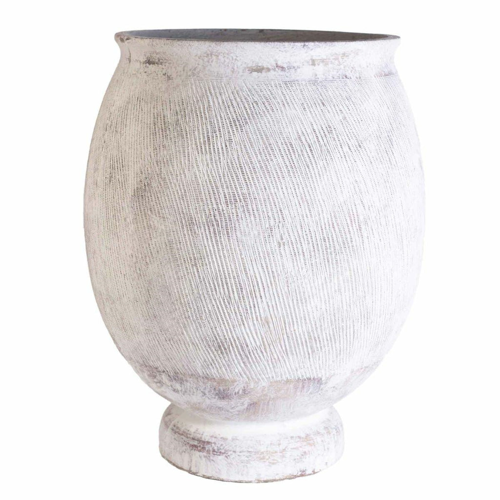 Albero white Wazon pękaty A Belldeco