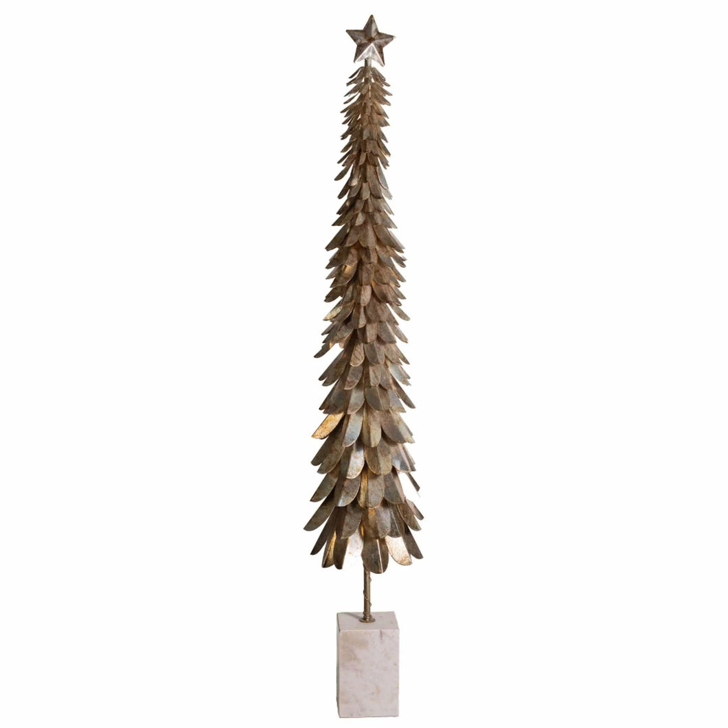 Choinka ozdobna metalowa Barok Old 2B  70 cm Belldeco