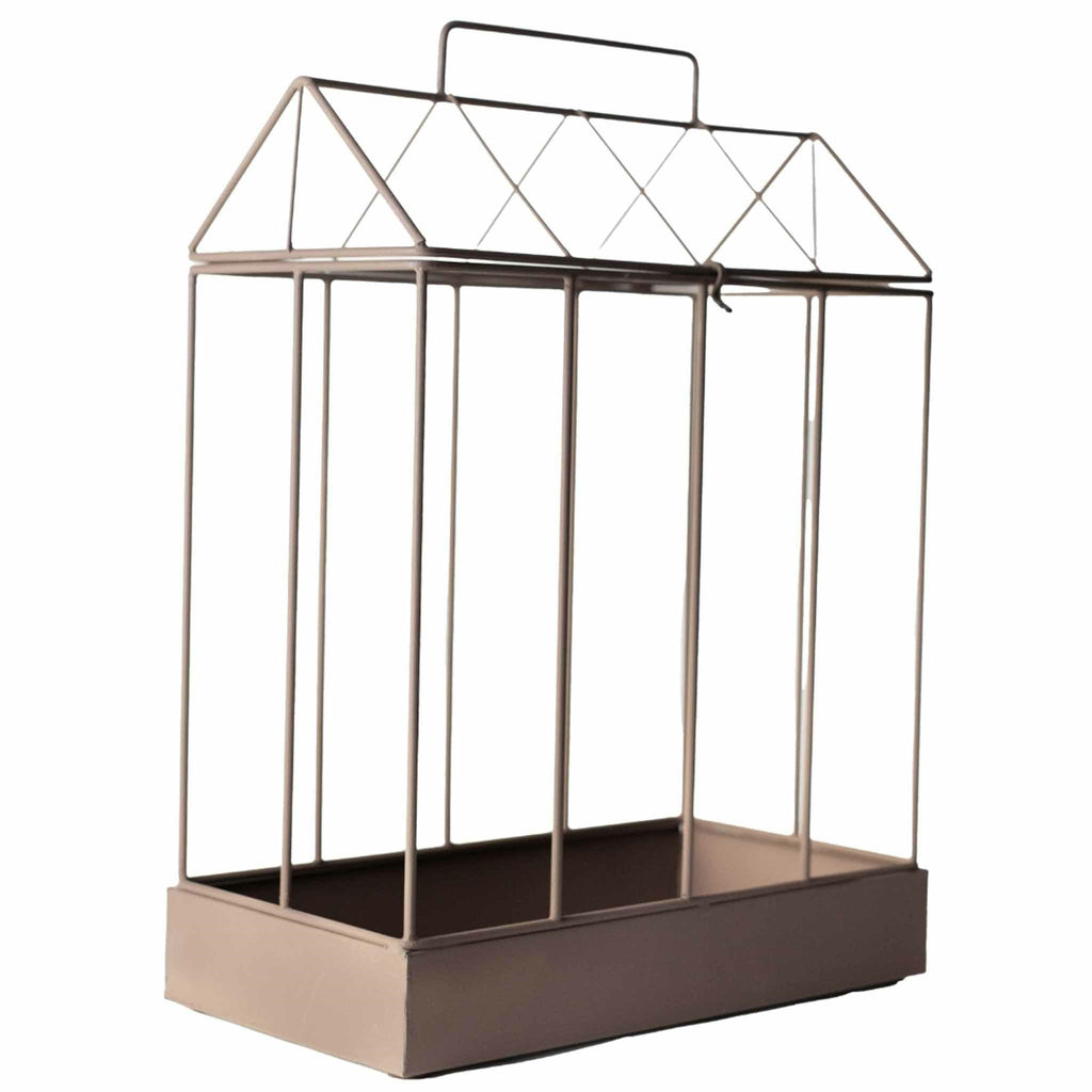 Rustic Klatka szklarenka A Belldeco