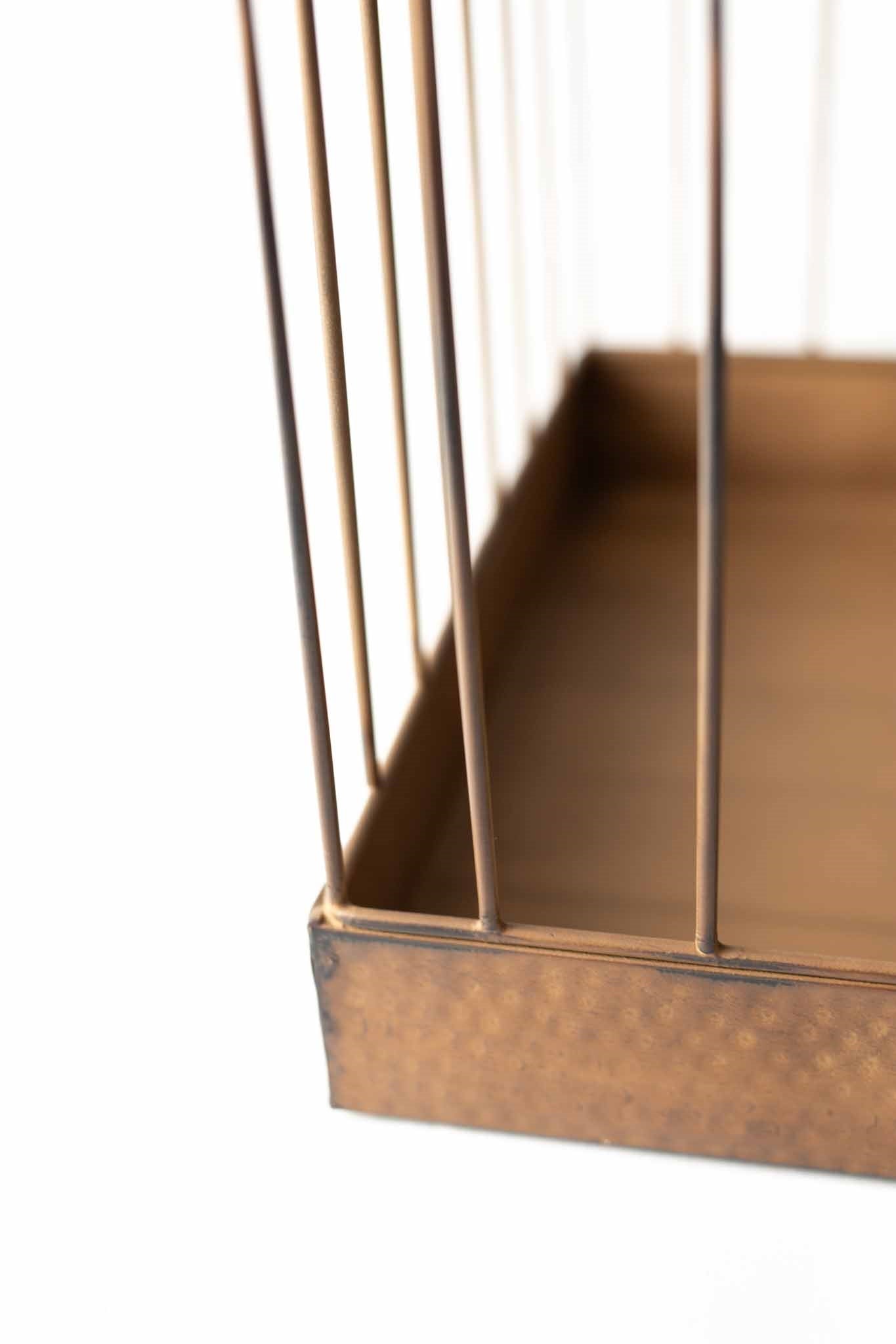 Rustic Klatka szklarenka 1B Belldeco