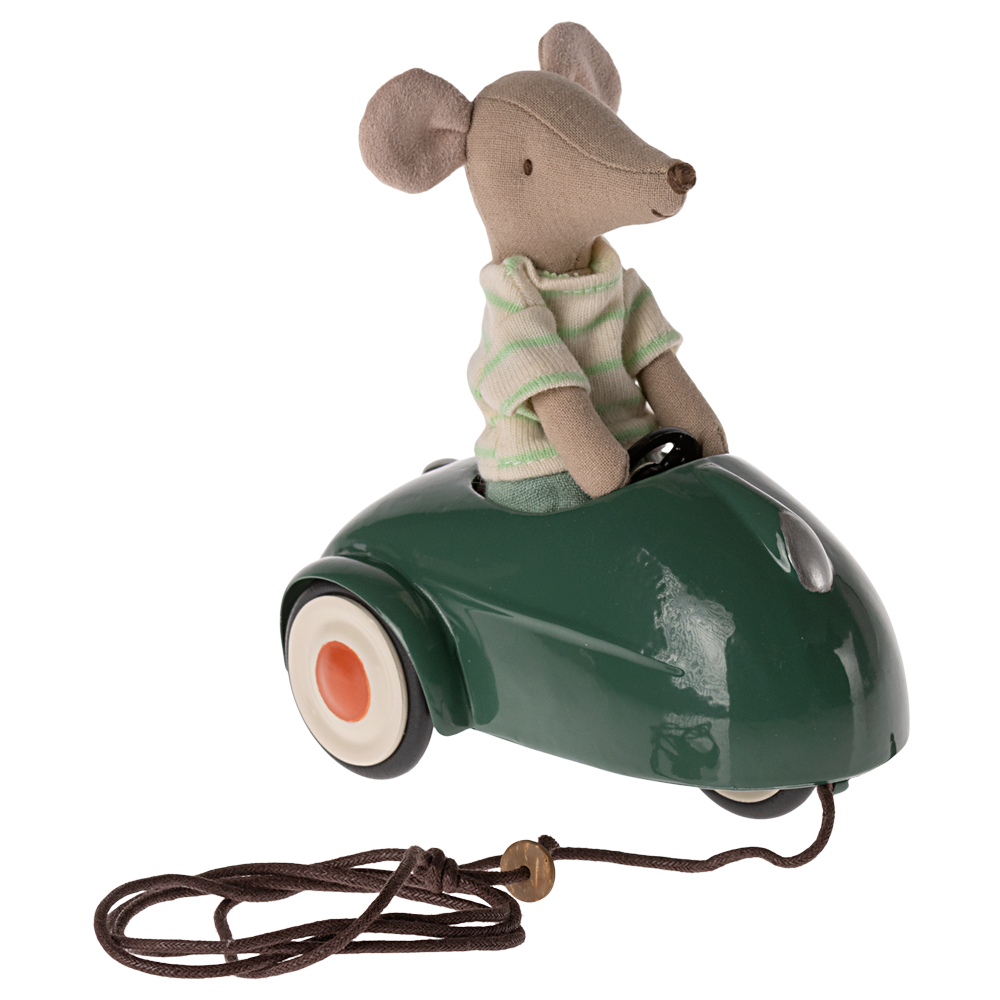 MAILEG Auto dla myszek - MOUSE CAR DARK GREEN