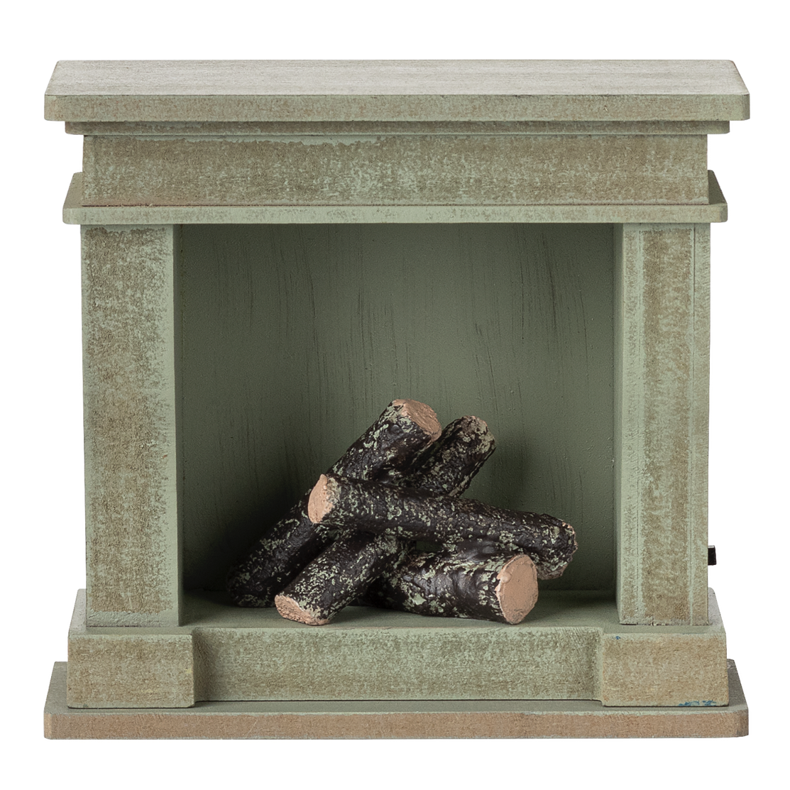 MAILEG Kominek dla myszek 11cm - DUSTY GREEN