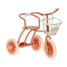 Załaduj obraz do przeglądarki galerii, MAILEG Koszyk do roweru dla myszek - Tricycle basket WHITE
