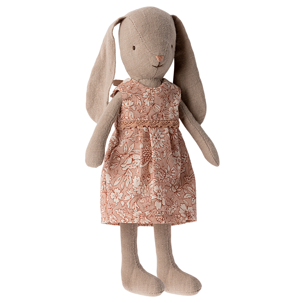 MAILEG Króliczek 21cm - Bunny flower dress size 1