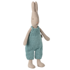MAILEG Króliczek 26cm - RABBIT KNITTED OVERALL size 1