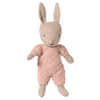 MAILEG Króliczek w różowym kombinezonie 13,5cm - RABBIT MICRO SAND