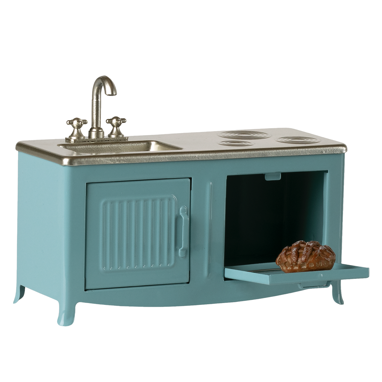 MAILEG Kuchnia dla myszek 8cm - KITCHEN Blue