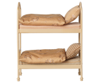 MAILEG Łóżko piętrowe dla myszek - BUNK BED WHEAT