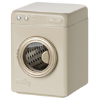 MAILEG Metalowa pralka dla myszek 8,5cm - OFF WHITE