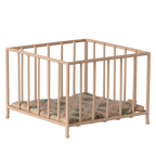 MAILEG Metalowe łóżeczko | kojec dla myszek MY - PLAYPEN ROSE