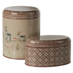 Metalowe pudełka  , puszki - Winter Wonderland Maileg