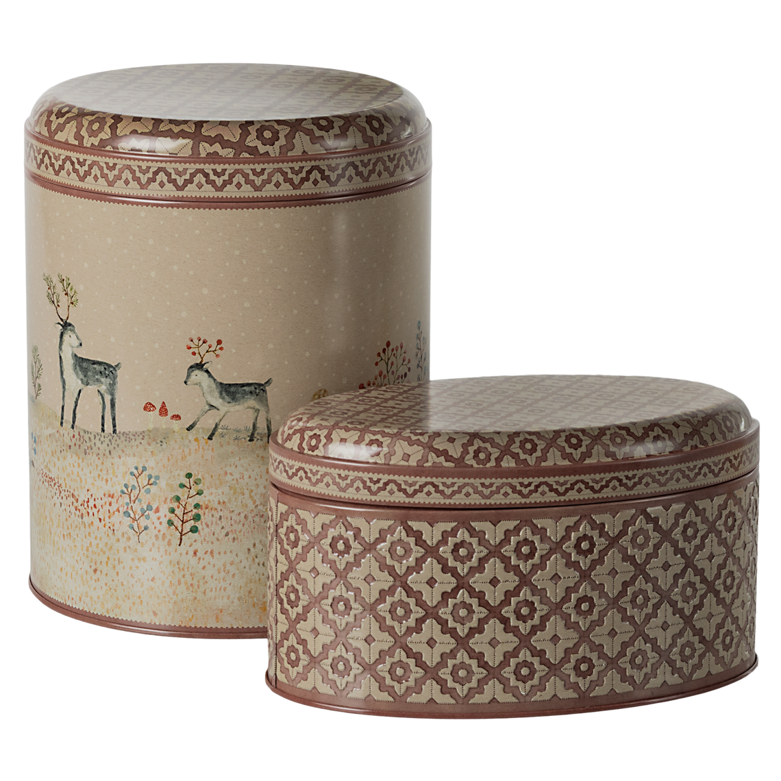 Metalowe pudełka  , puszki - Winter Wonderland Maileg