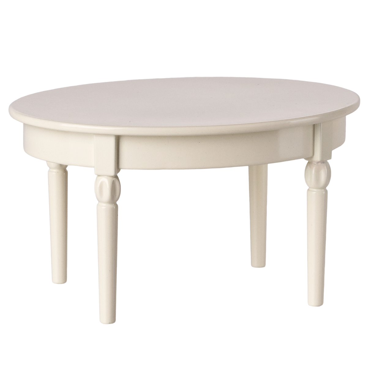 Maileg - Metalowy stół dla myszek 12 cm - Dinning Table off white