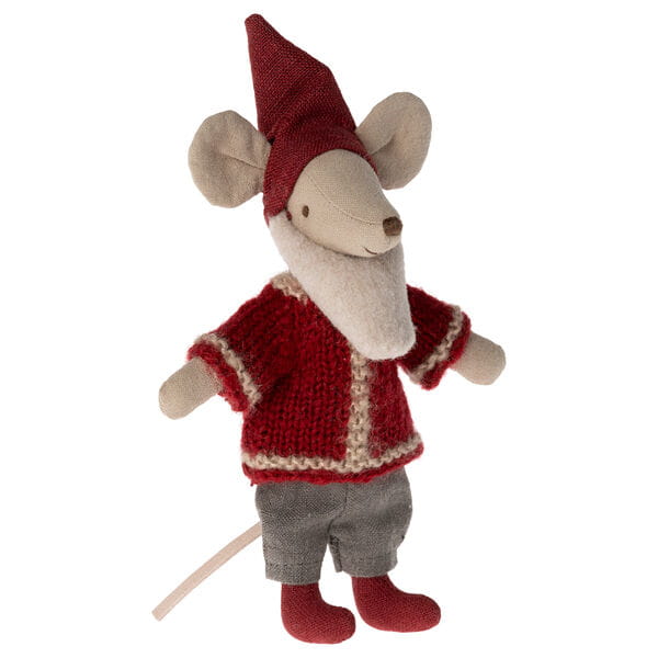 MAILEG Myszka Święty Mikołaj w piernikowym domku 14cm - SANTA MOUSE