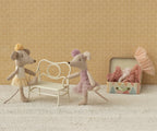 MAILEG Myszka baletnica 11cm - BALLERINA LITTLE SISTER HEATHER