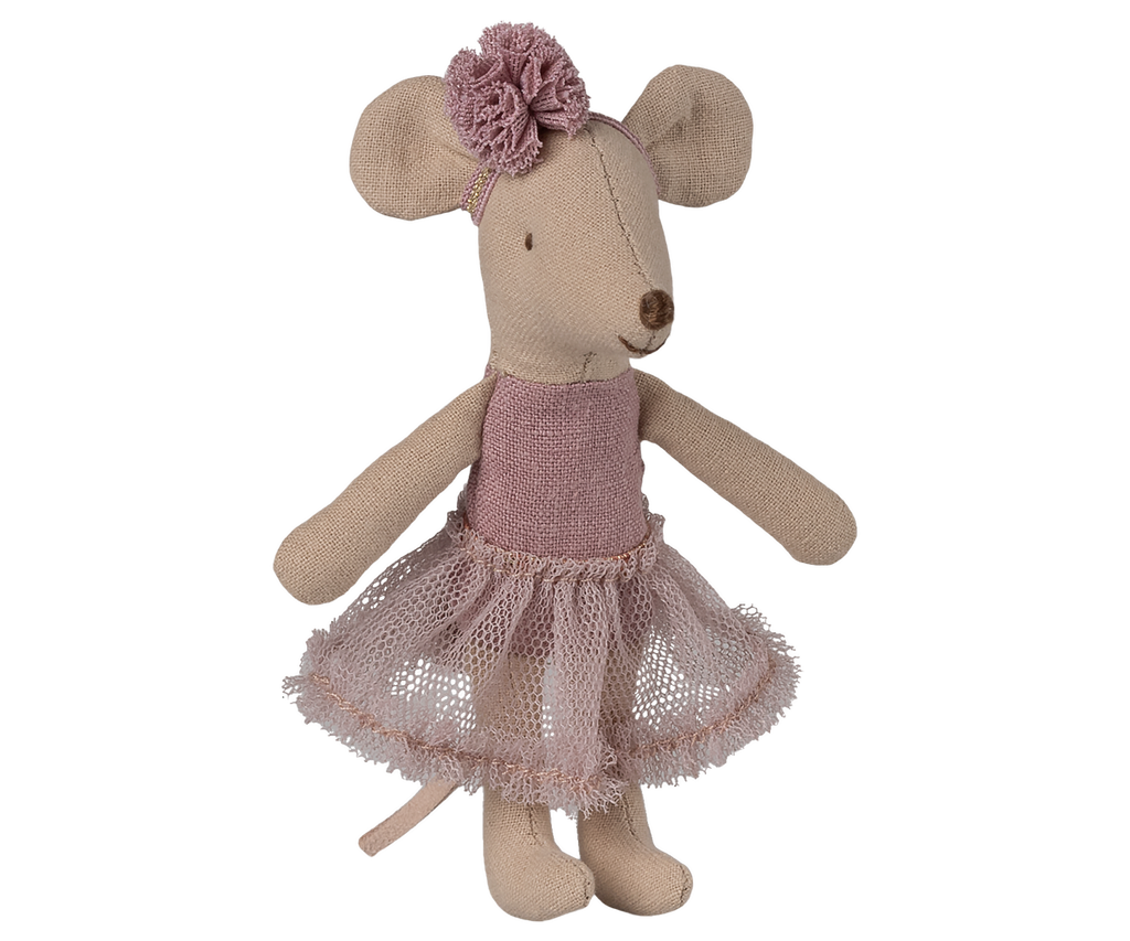 MAILEG Myszka baletnica 11cm - BALLERINA LITTLE SISTER HEATHER