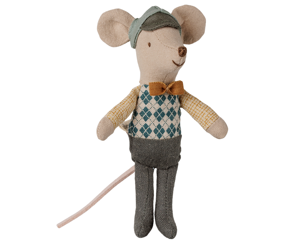 MAILEG Myszka młodszy brat 10cm - DRIVER LITTLE BROTHER