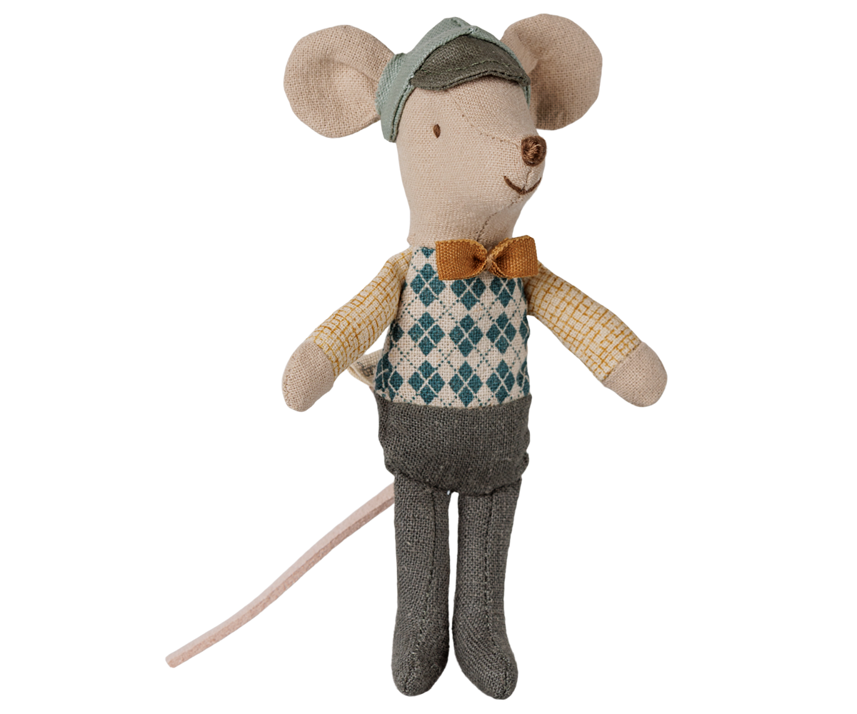 MAILEG Myszka młodszy brat 10cm - DRIVER LITTLE BROTHER